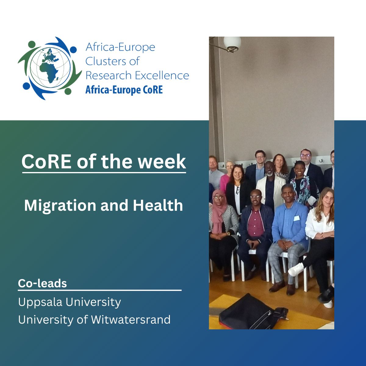 ACMS featured as CoRE in Migration & Health
