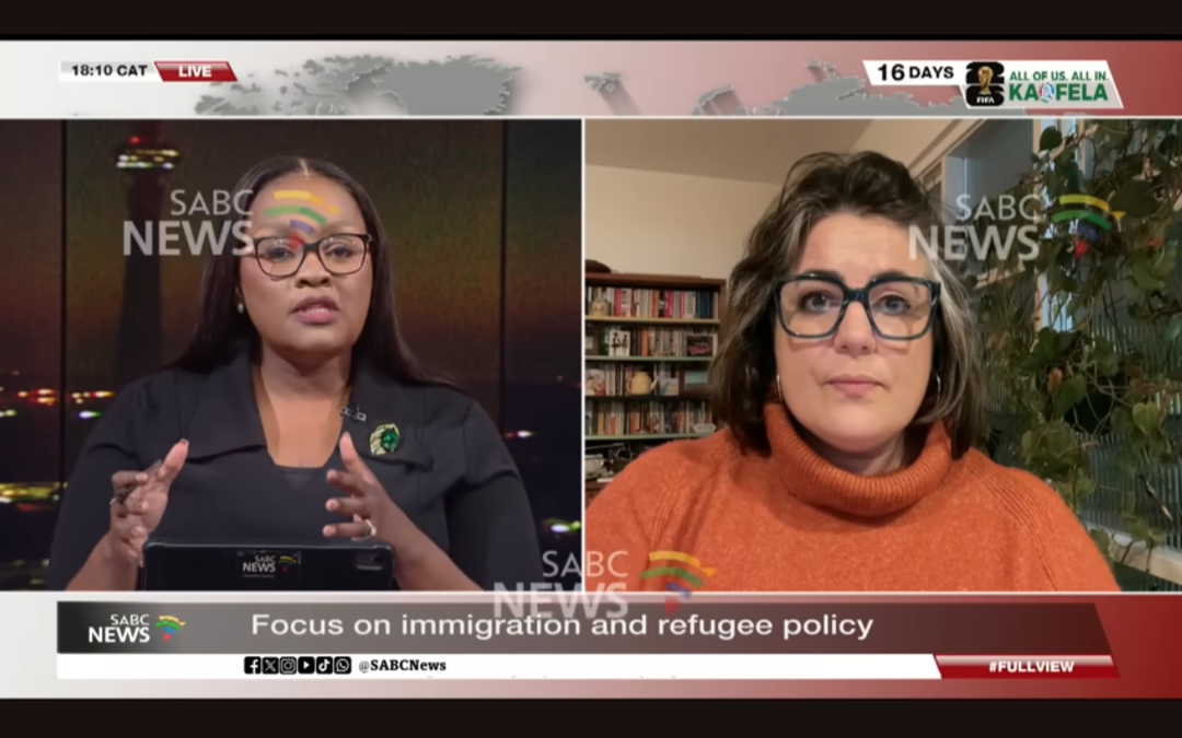 Focus on immigration and refugee policy: In conversation with Prof. Jo Vearey