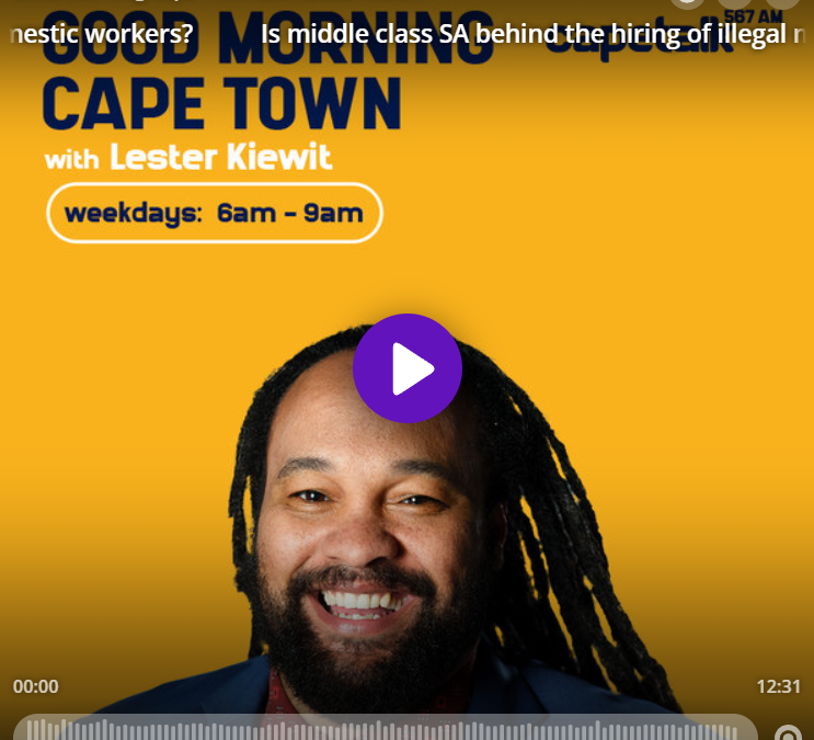 Is middle class SA behind the hiring of illegal migrants like domestic workers?