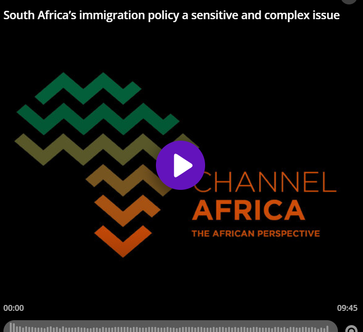 South Africa’s immigration policy a sensitive and complex issue