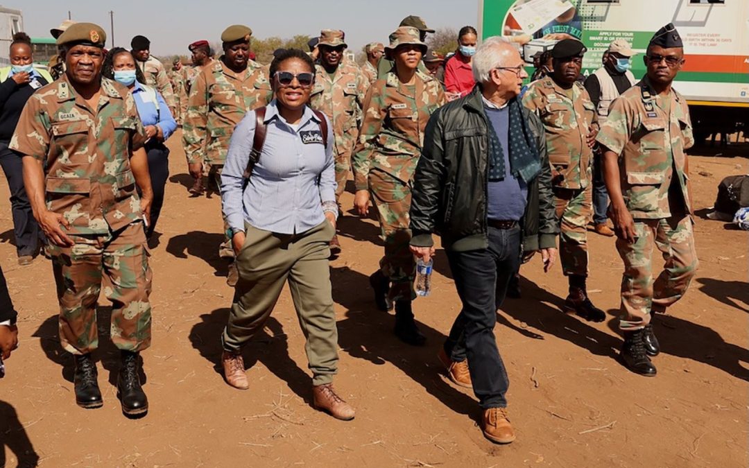 OP-ED: The other violence: While South Africa watched the marches, the state built a camp